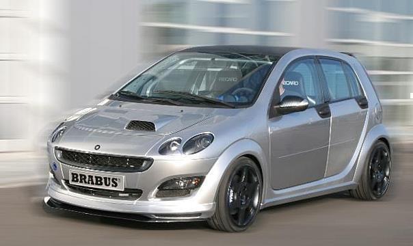 Smart Forfour Concept Car von Brabus